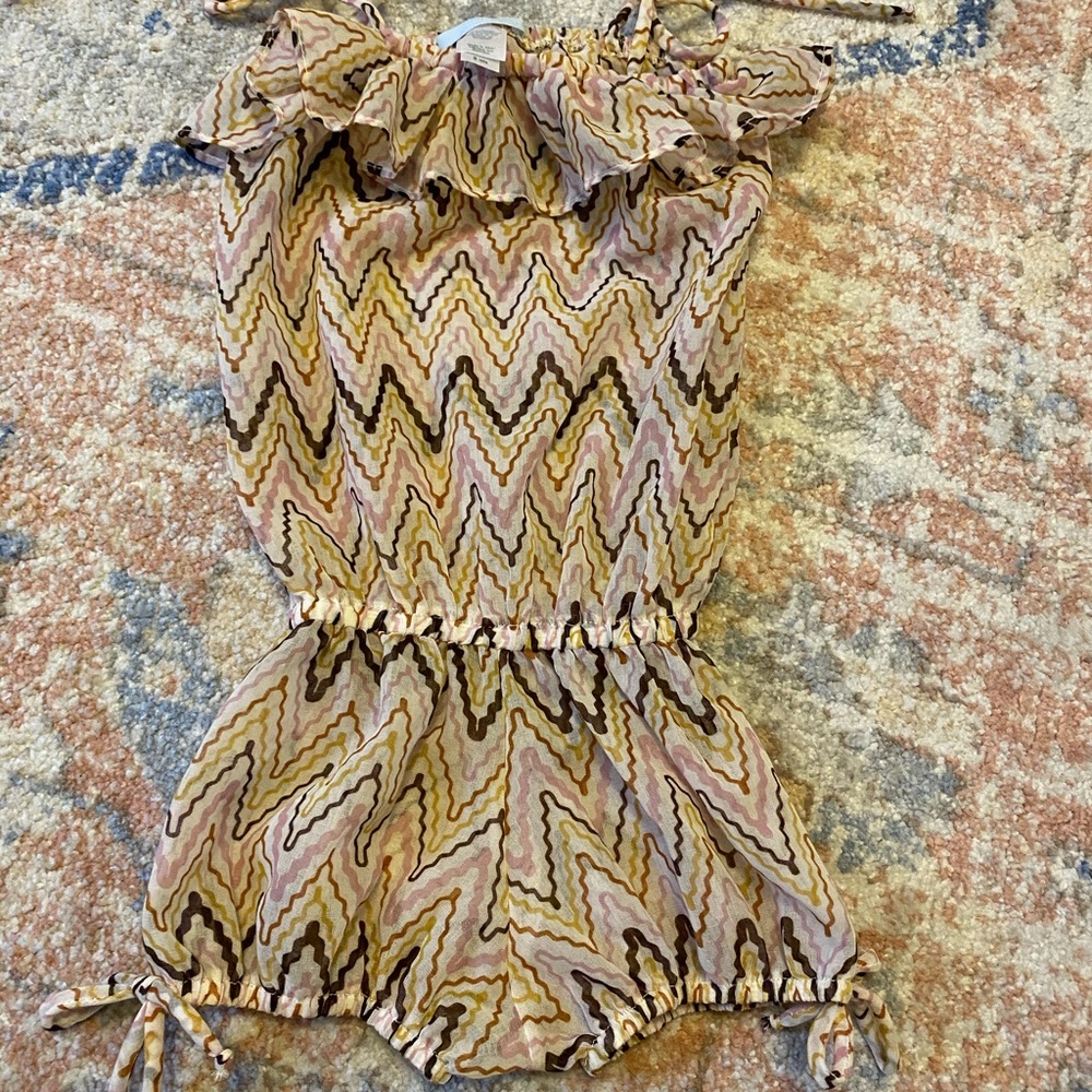 Lightweight girl boho romper